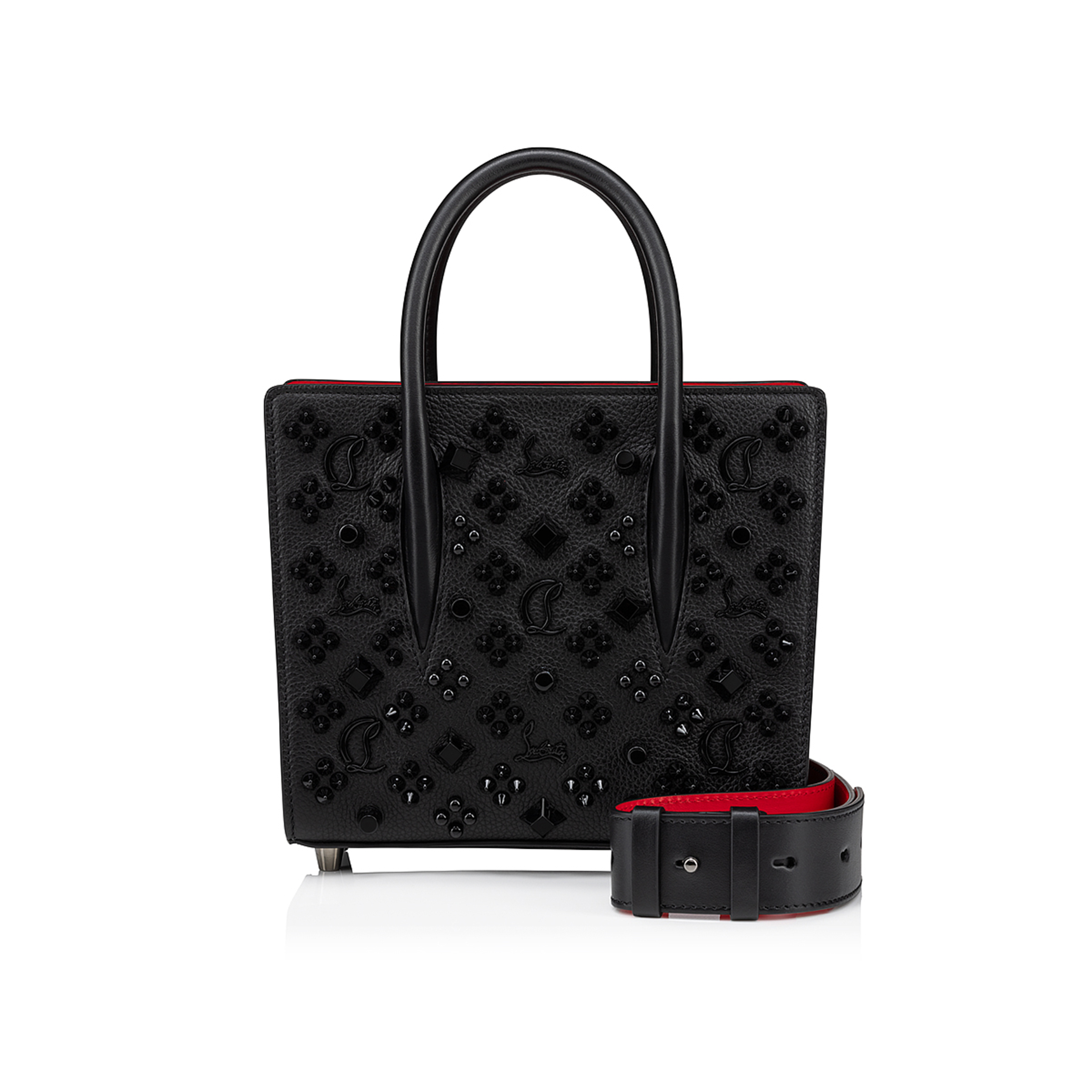 Paloma mini - Top handle bag - Calf leather and spikes