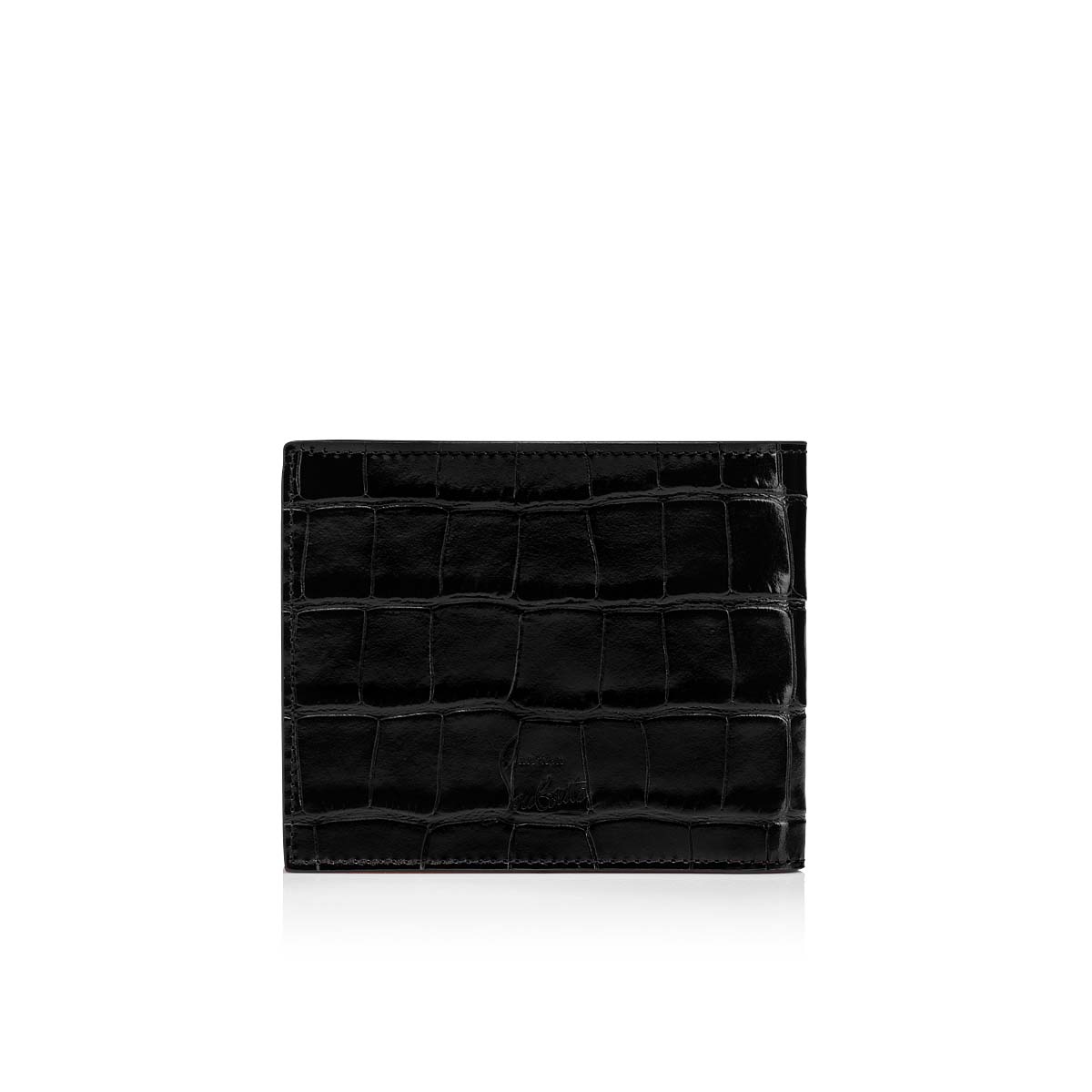 Coolcard - Wallet - Embossed calf leather - Black - Christian Louboutin