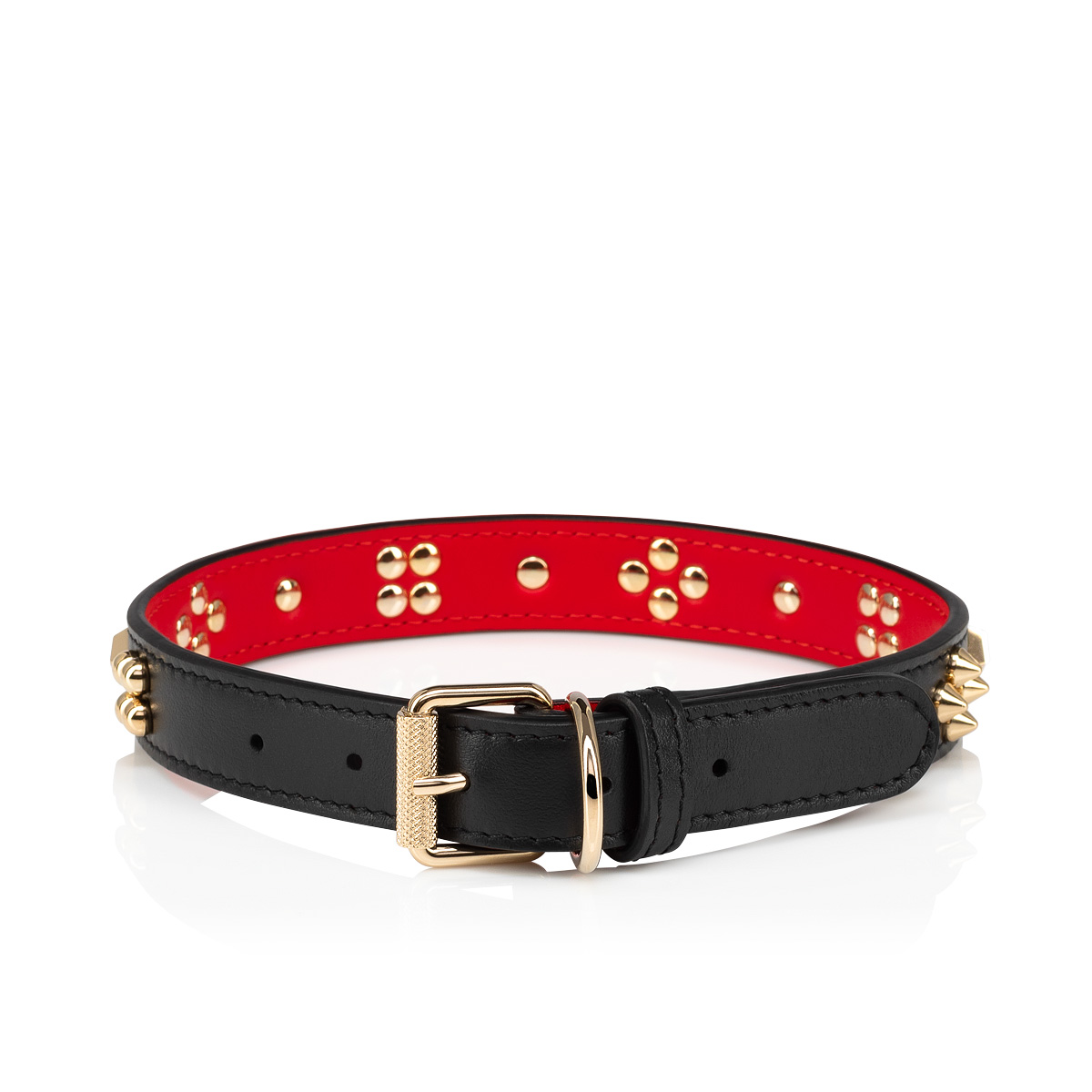 Christian Louboutin Loubicollar Leather Collar