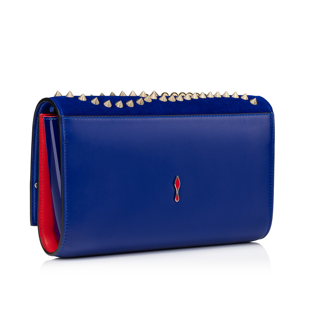 Paloma Clutch Black Calfskin - Handbags - Christian Louboutin