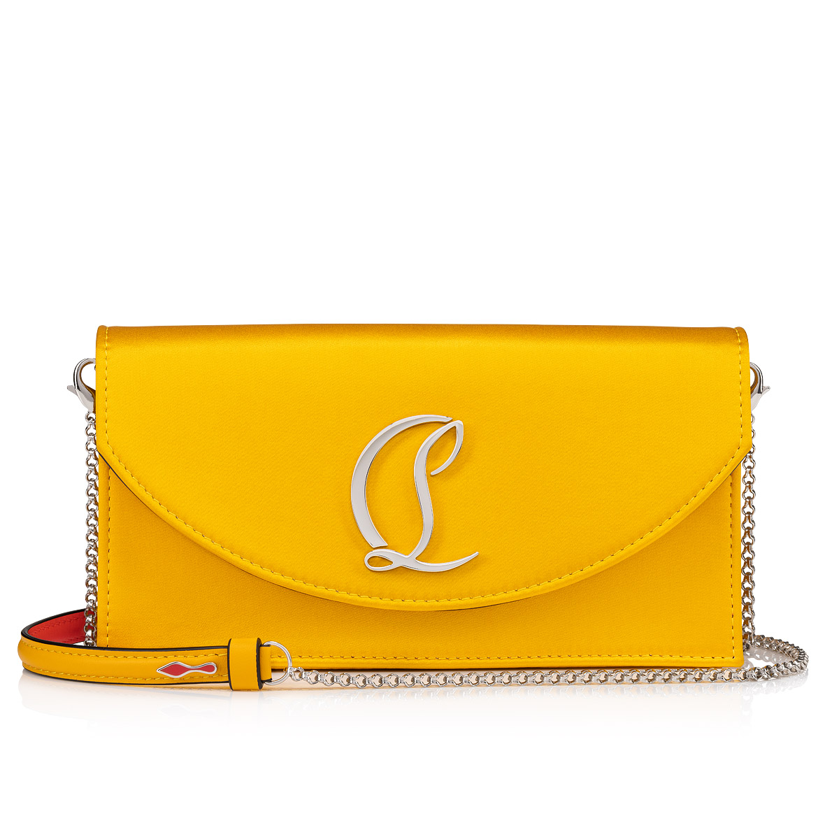 Christian Louboutin Loubi54 Leather Clutch