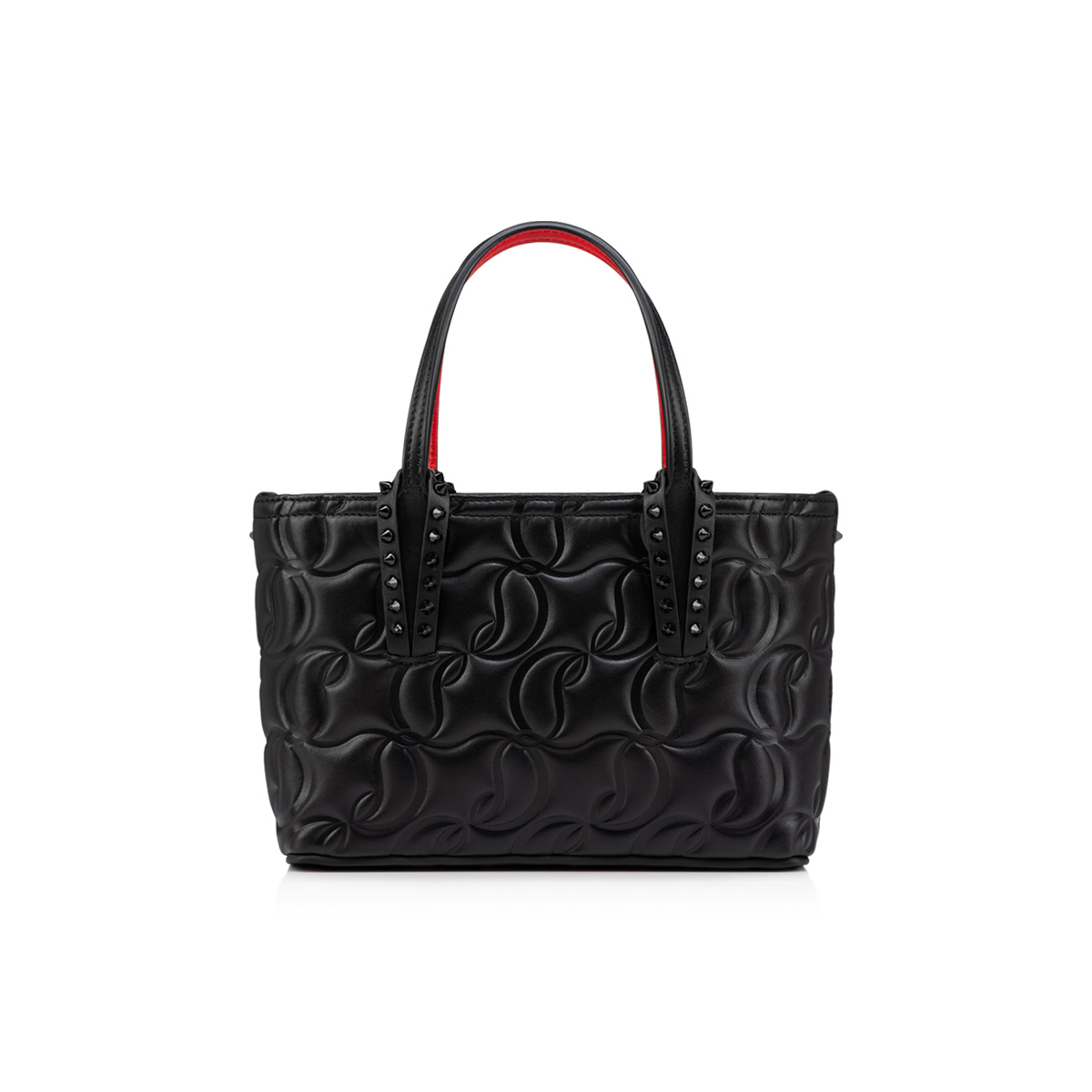 Cabata mini Tote bag Nappa leather Black Christian Louboutin Switzerland