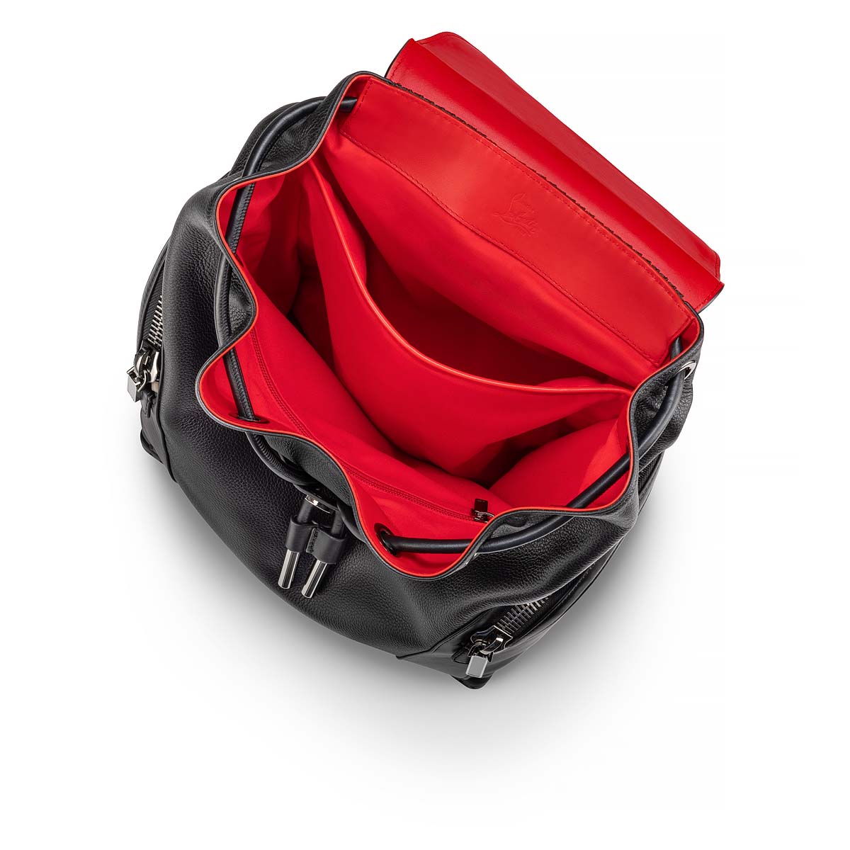 Explorafunk Backpack Calf leather Black Christian Louboutin United Kingdom