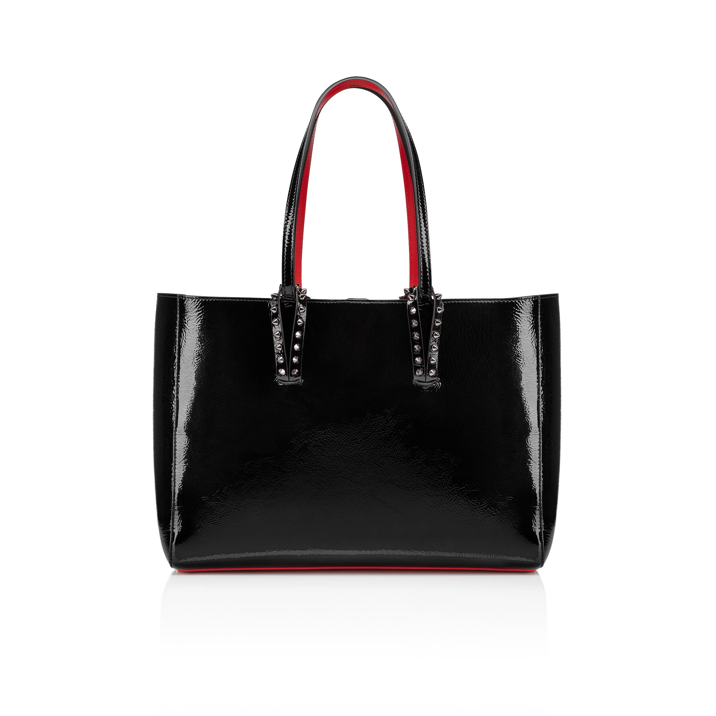 Cabata Small Tote bag Vog patent leather Black Christian Louboutin Spain