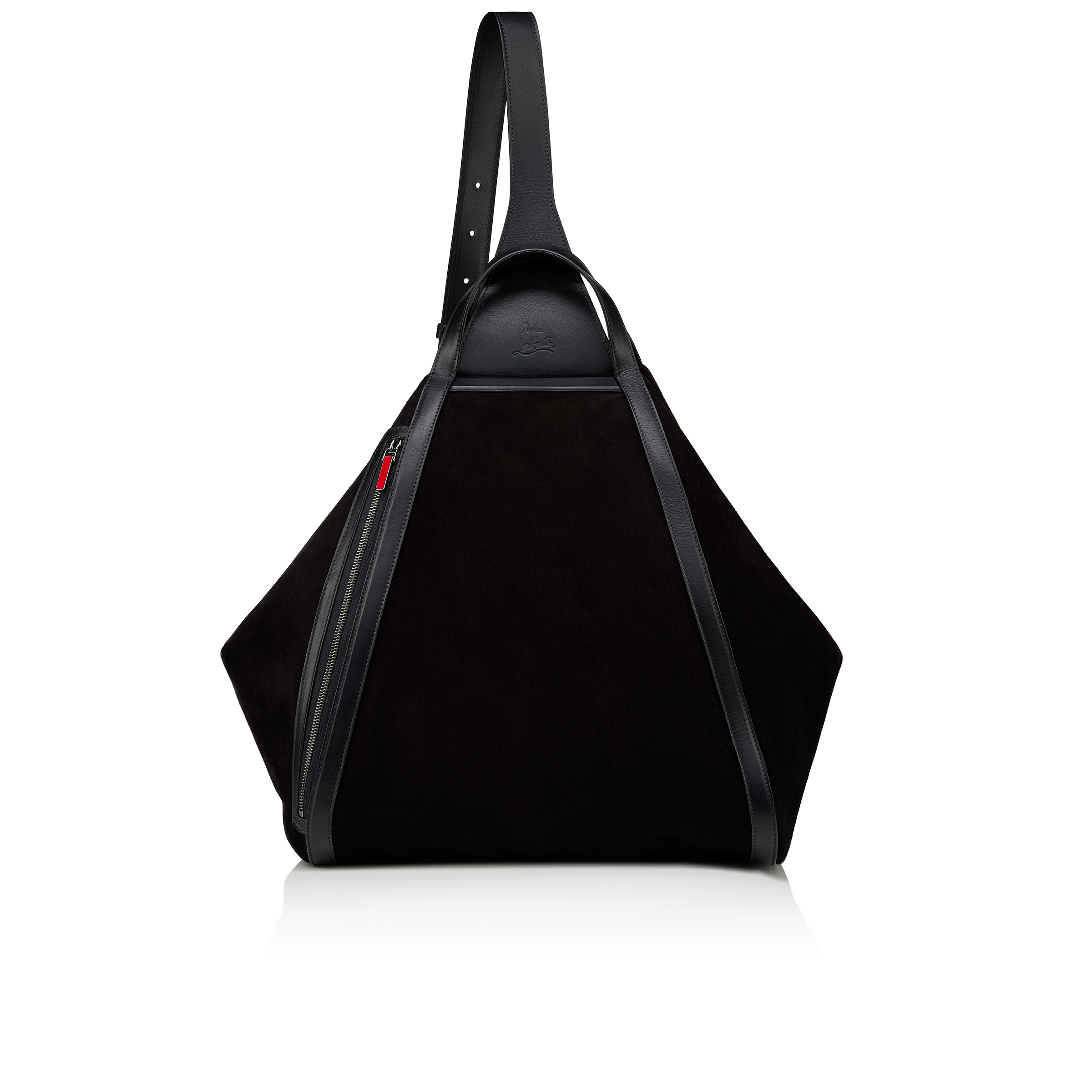 Pyramid Crossbody bag Calf leather Black Christian Louboutin