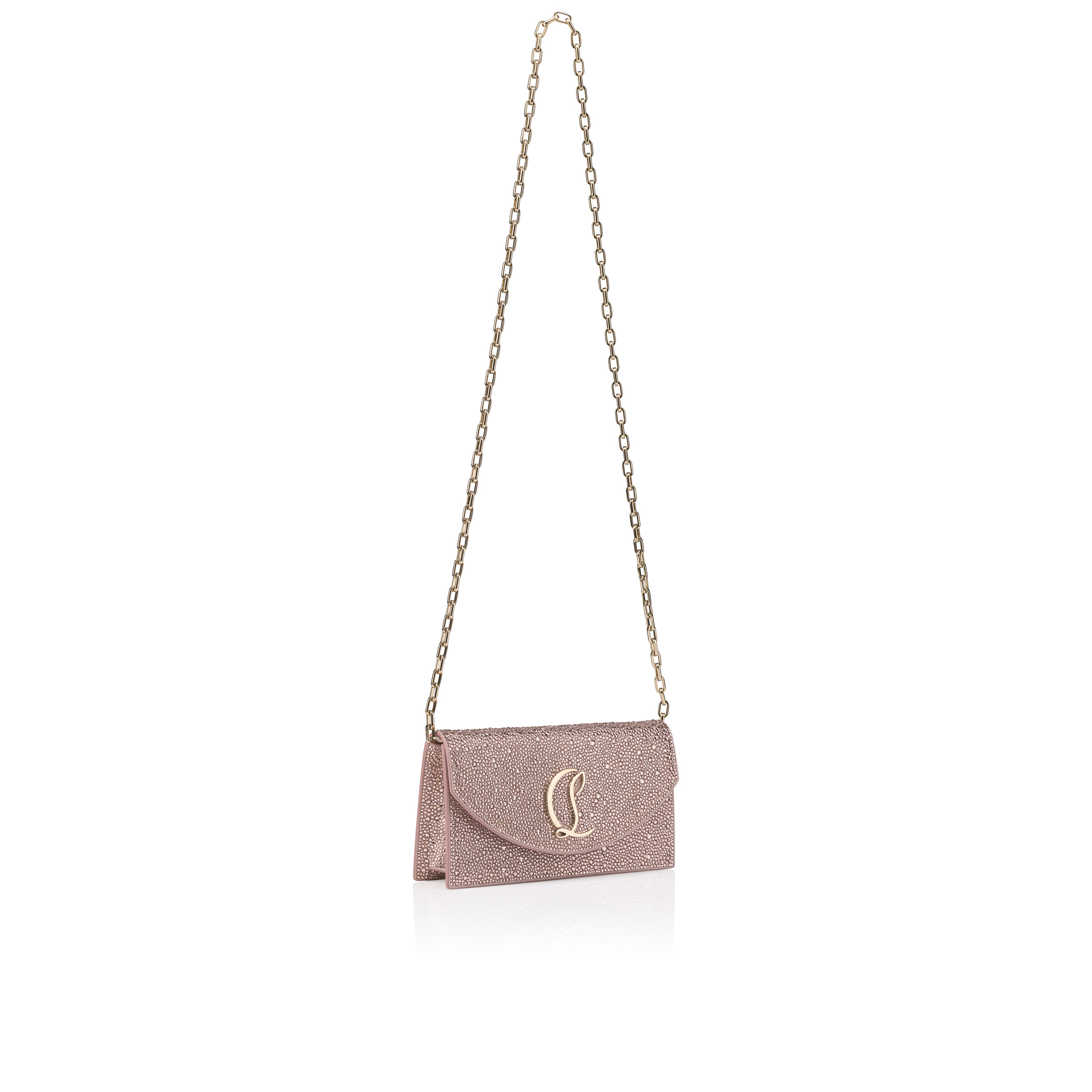 【Christian Louboutin】 Loubi54 printed leather clutch Loubi54 - Clutch - 