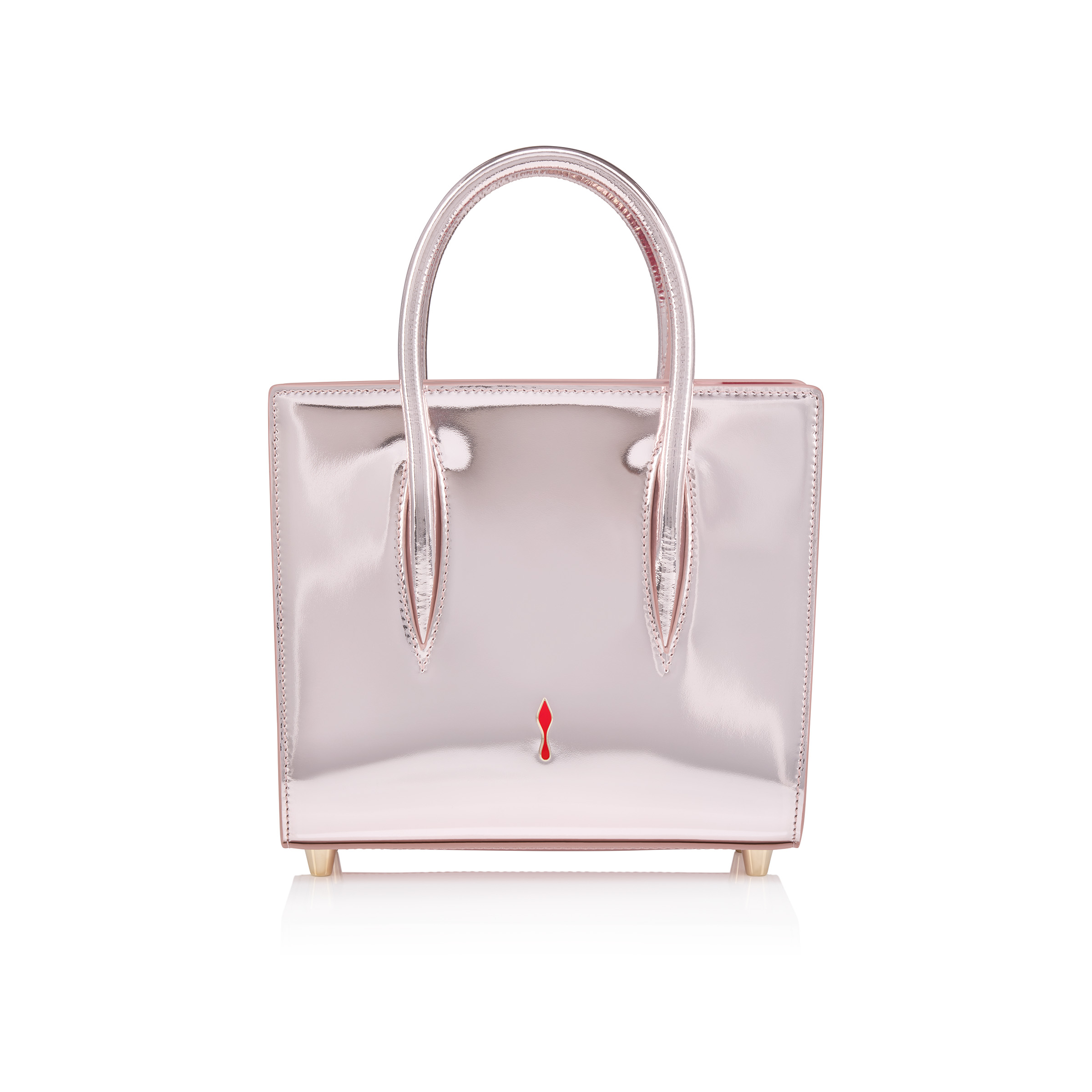 Paloma mini - Top handle bag - Laminated calf leather and Paloma mini - Top handle bag - Laminated calf leather and