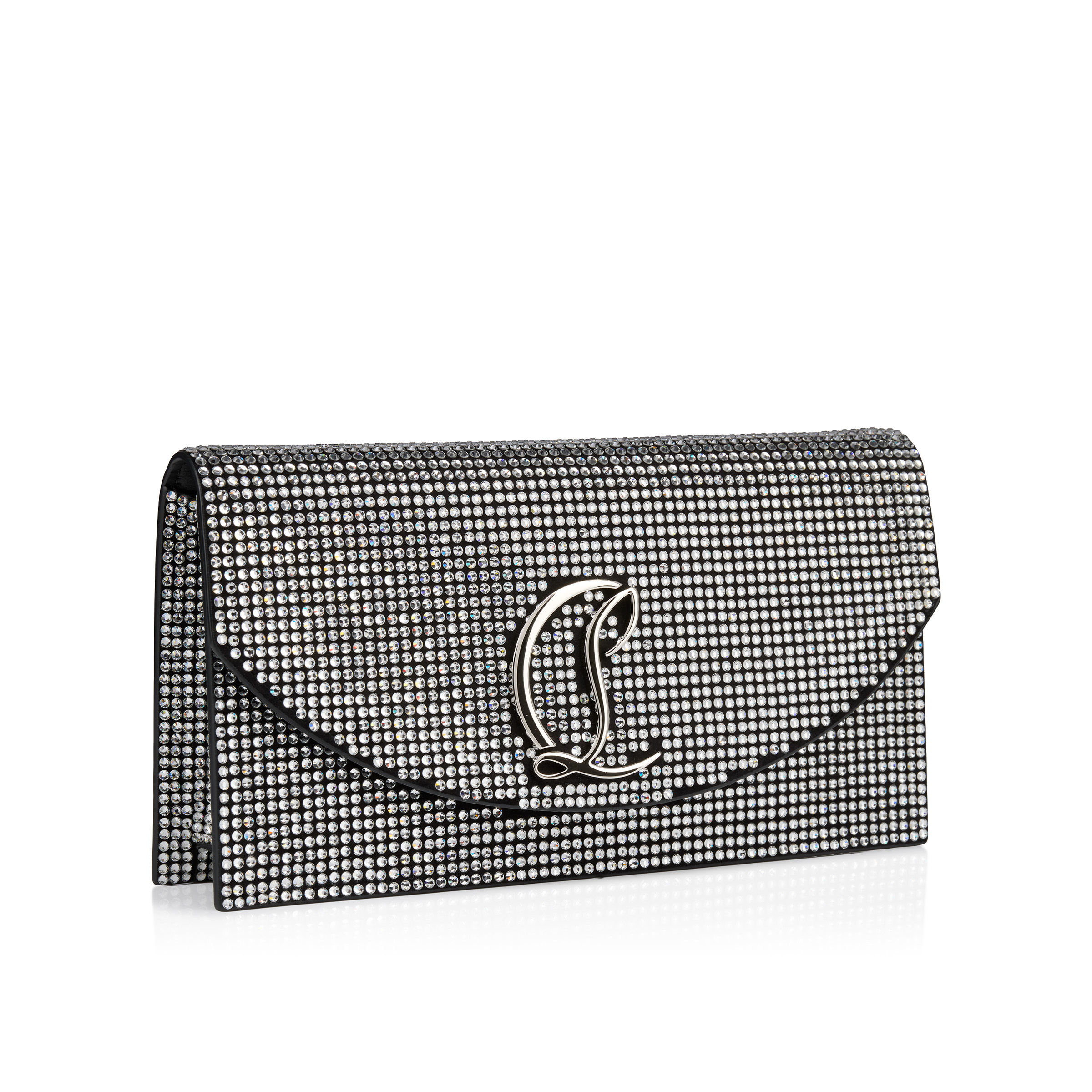 【関税込み】CHRISTIAN LOUBOUTIN LOUBI54' CLUTCH Loubi54 - Clutch - Patent calf leather - Blush - Christian