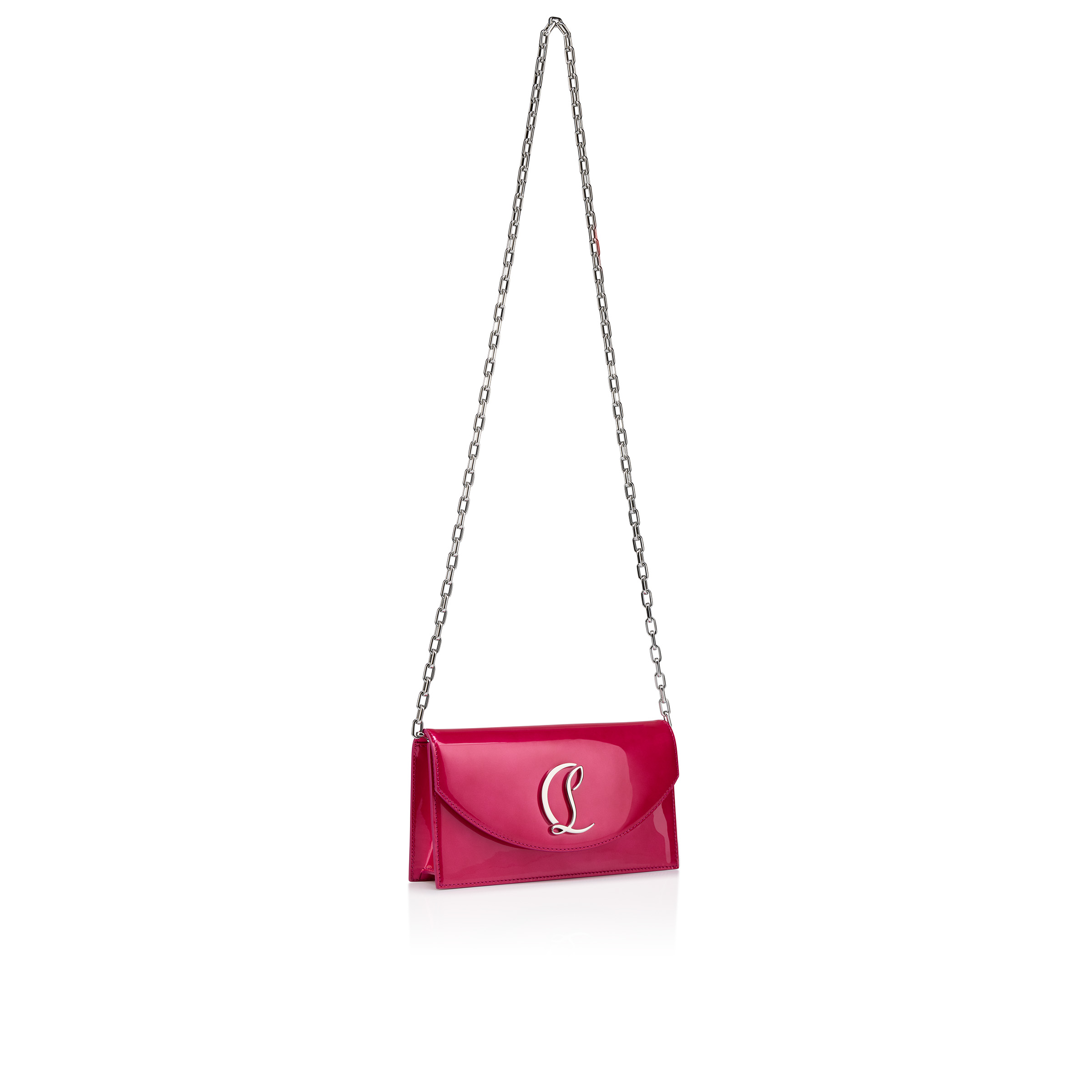 Loubi54 - Clutch - Pearlescent patent calf leather - Pinup