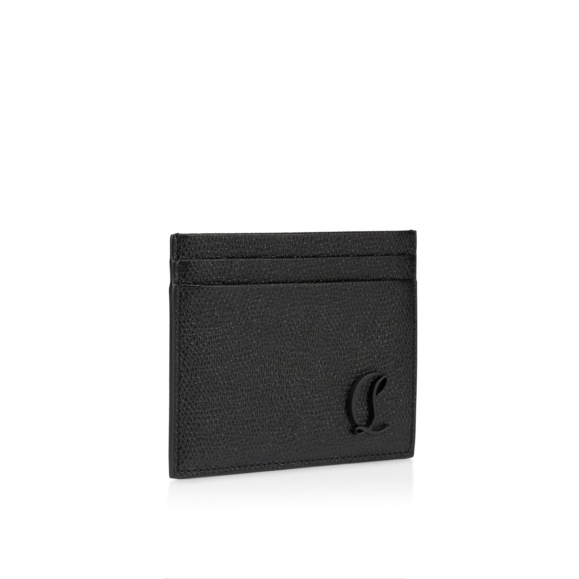 Mooncrest - Card holder - Calf Alpin leather - Black