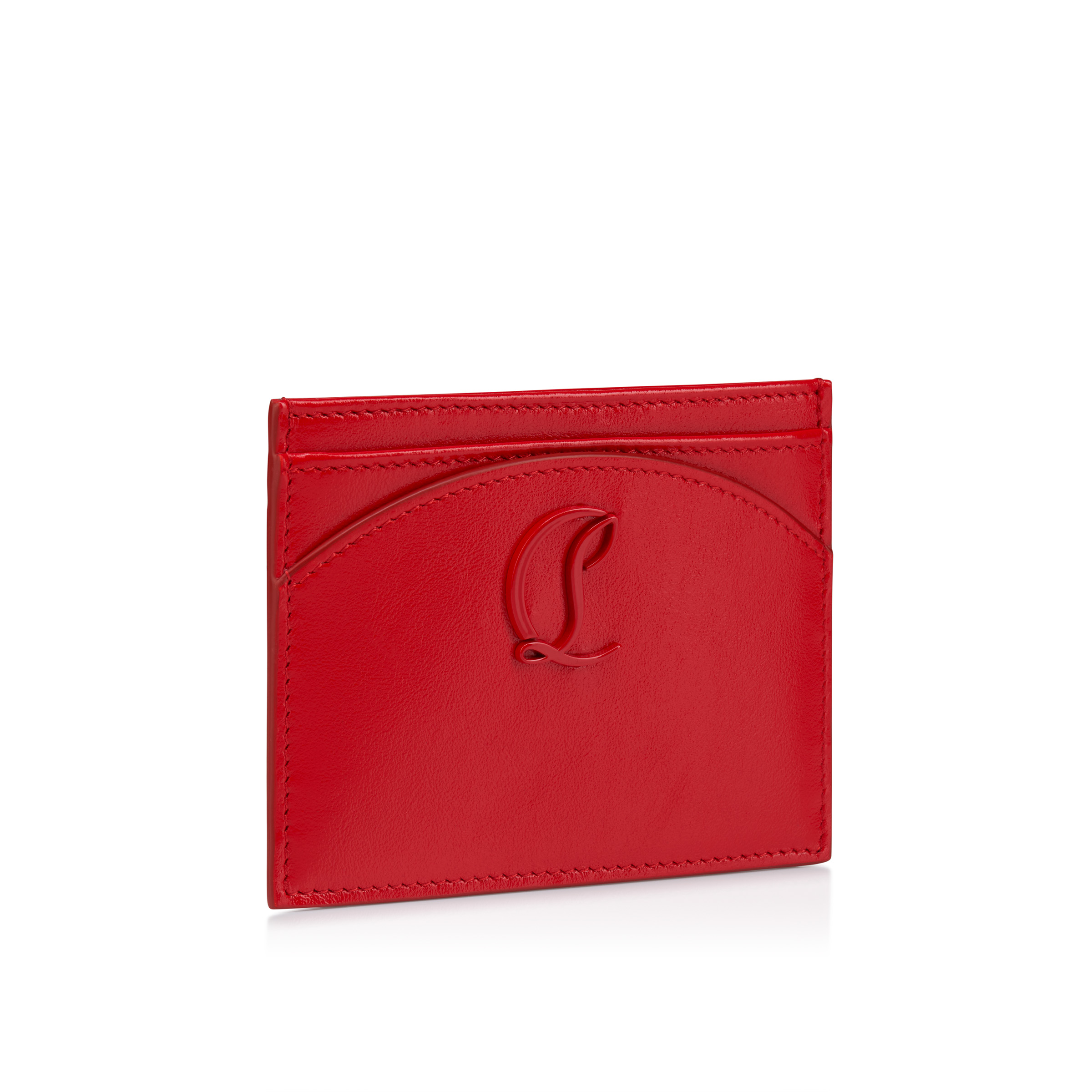 CHRISTIAN LOUBOUTIN Loubi54 エンボスレザーカードケース Loubi54 - Card holder - Alligator embossed calf leather