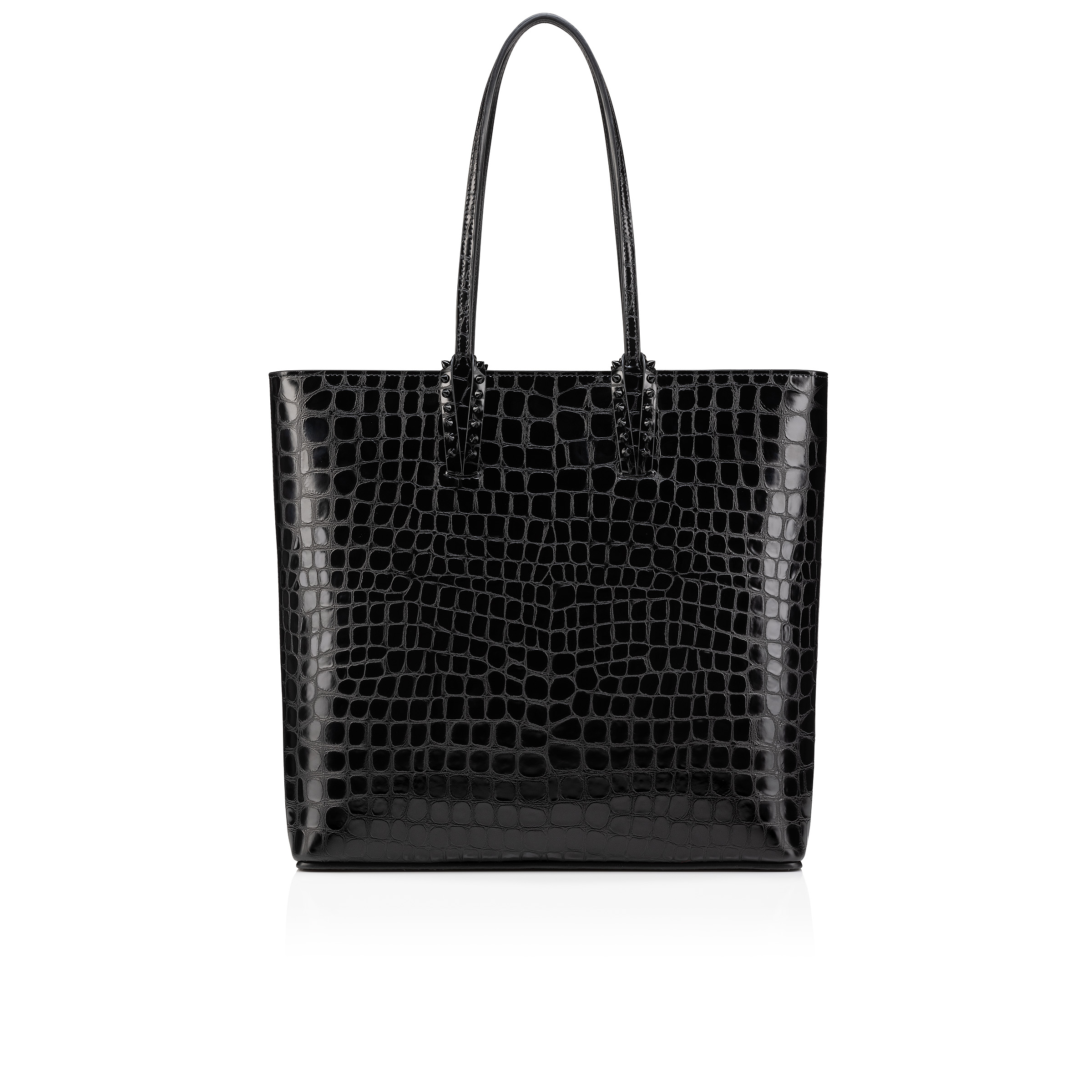 Croc Embossed Satchel Media orders Tote Bag