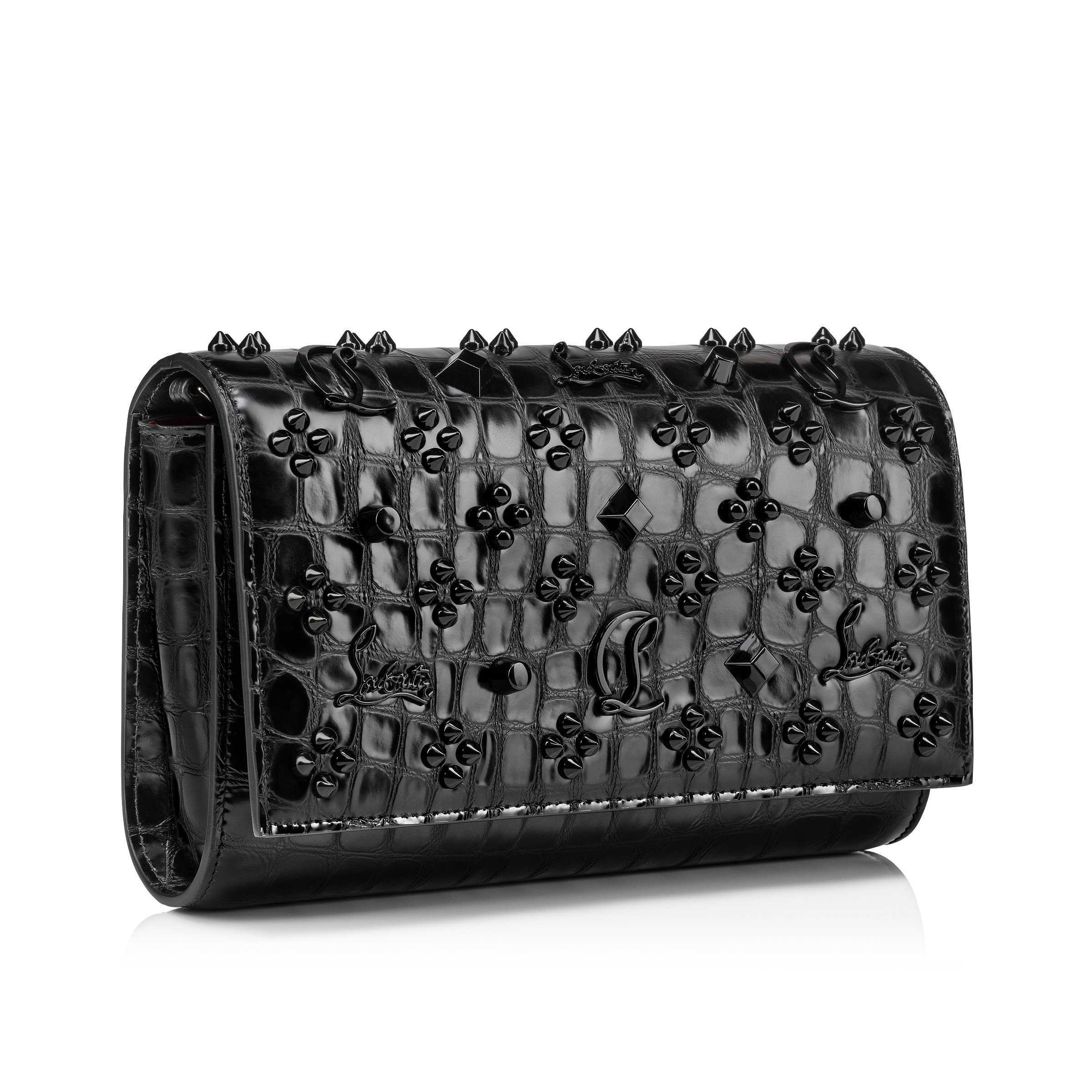 Christian Louboutin Paloma Clutch ルブタン希少 Paloma - Clutch - Grained calf leather and spikes