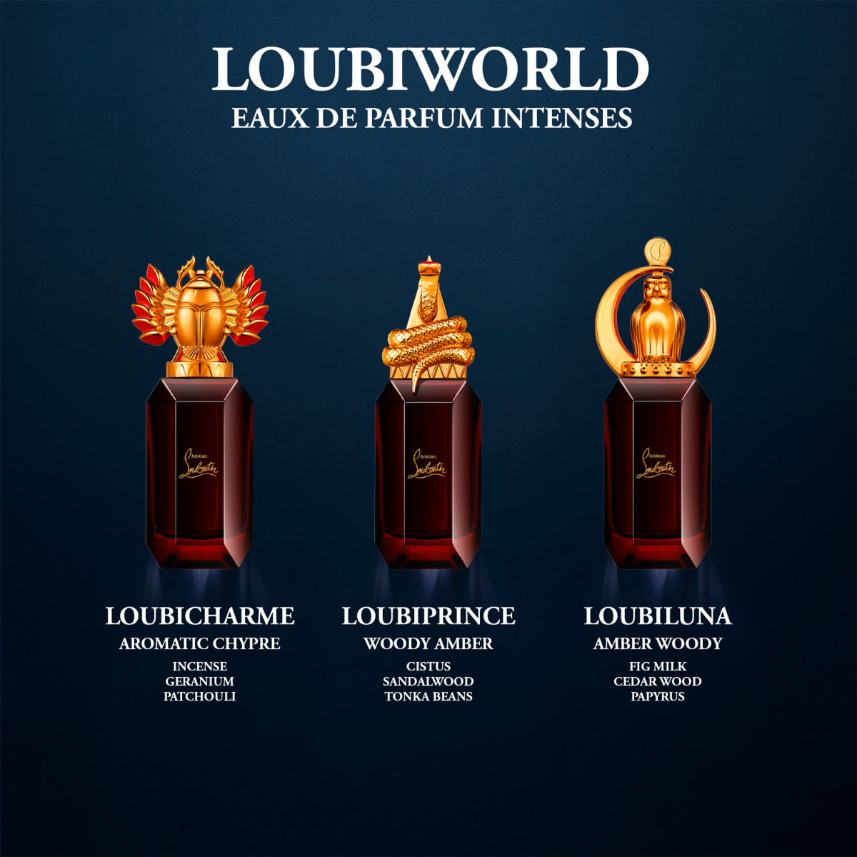 Loubicharme - Eau de parfum intense 90ml - Christian Louboutin France