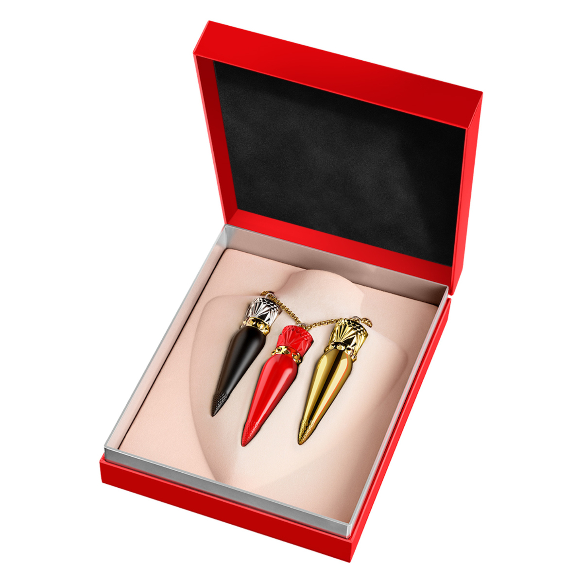 Lip Trio Rouge Louboutin Coffret - Rouge Louboutin 001M, Rouge