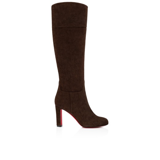 Tall velvet boots top