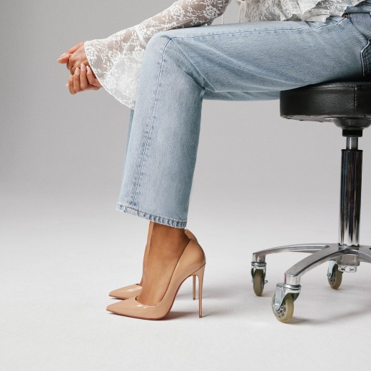 Silver so kate louboutin cheap