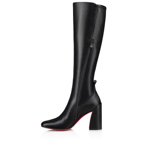 Red bottom thigh high boots sales