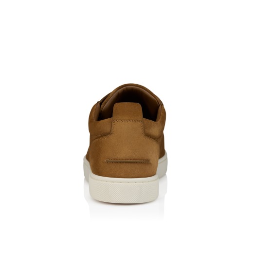 スニーカー Christian Louboutin Brown Suede Trainer Christian Louboutin Suede Trainer Sneaker in Brown for Men