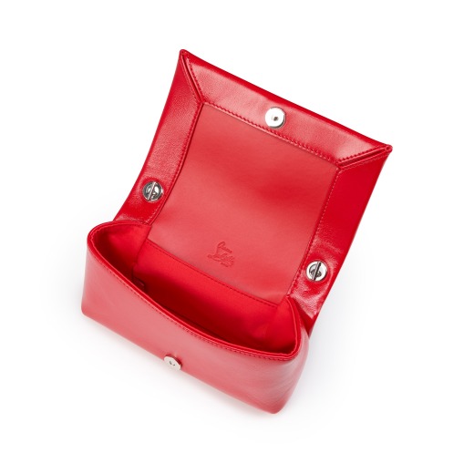 【関税&送料込】Christian Louboutin Loubi54 Loubi54 - Clutch - Pearlescent patent calf leather - Pinup