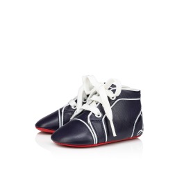 Light blue 2025 louboutin sneakers