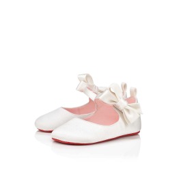 Lou Babe Ballerines Cr pe satin B b s Christian Louboutin