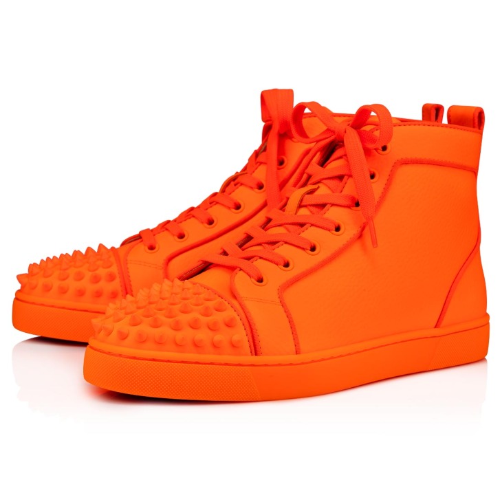 Louboutin orange on sale