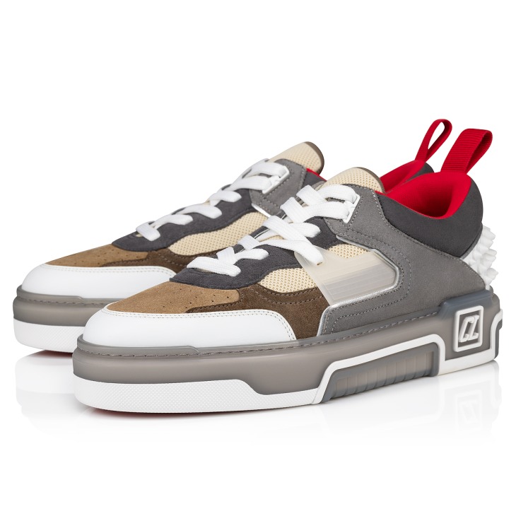 Astroloubi Sneakers Calf leather and suede Multicolor Men Christian Louboutin Germany