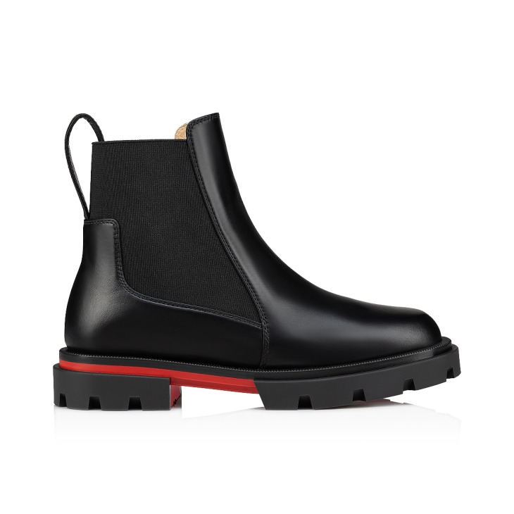 Marchacroche Boots Calf leather Black Kids Christian Louboutin Netherlands