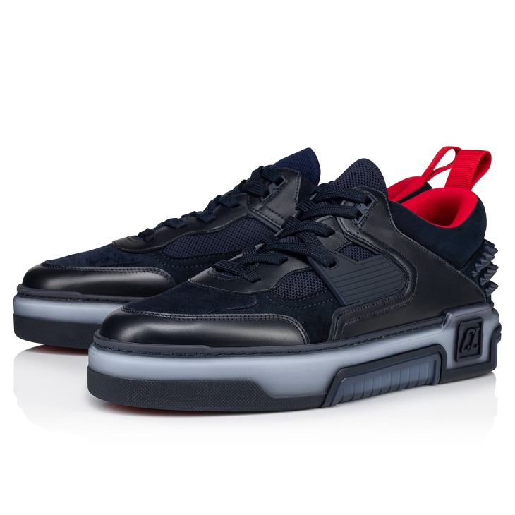 Christian louboutin mens black suede shop