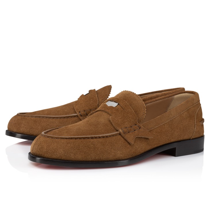 Penny Loafers Reversed calf leather Rhea Men Christian Louboutin Netherlands