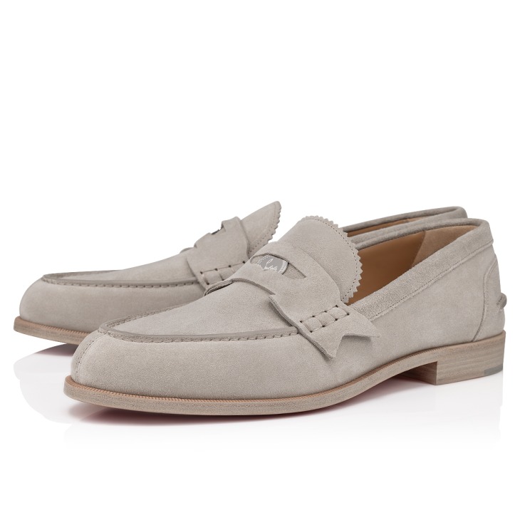 Penny Loafers Calf leather Goose Men Christian Louboutin Italy