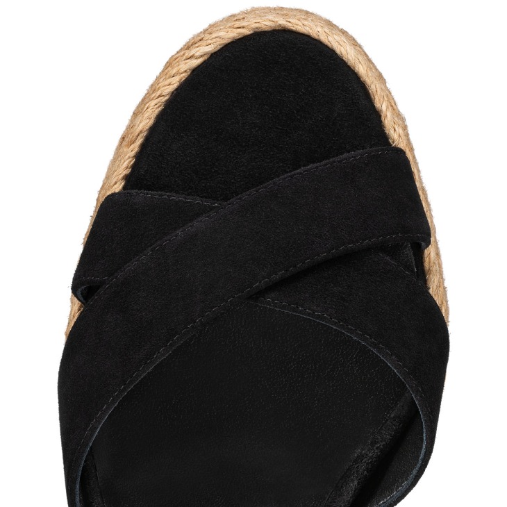 送料関税込★ChristianLouboutin★Calakala 85 エスパドリーユ Calakala - 85 mm Espadrilles - Suede and calf leather