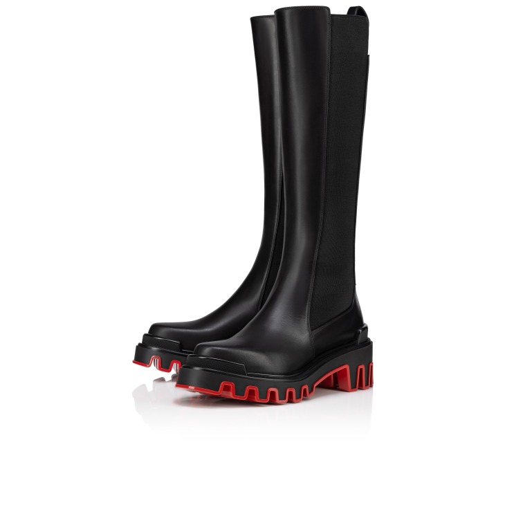 Louboutin flat boots women's top