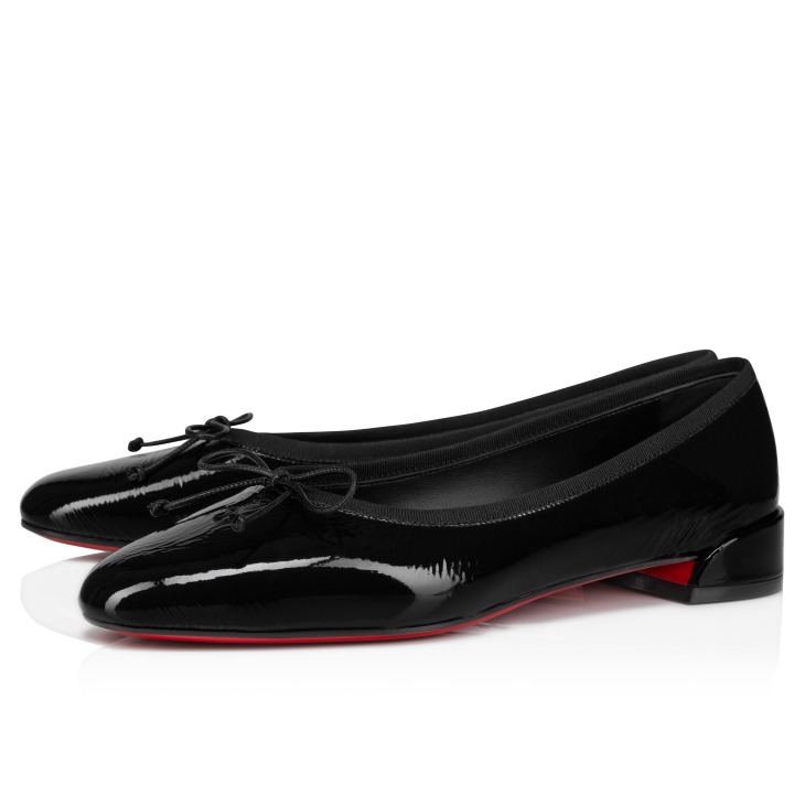 Louboutin ballet flats best sale