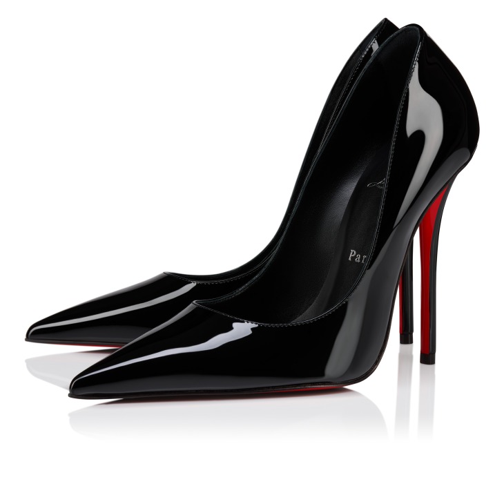 Miss Z - 120 mm Pumps - Patent calf leather - Black - Women
