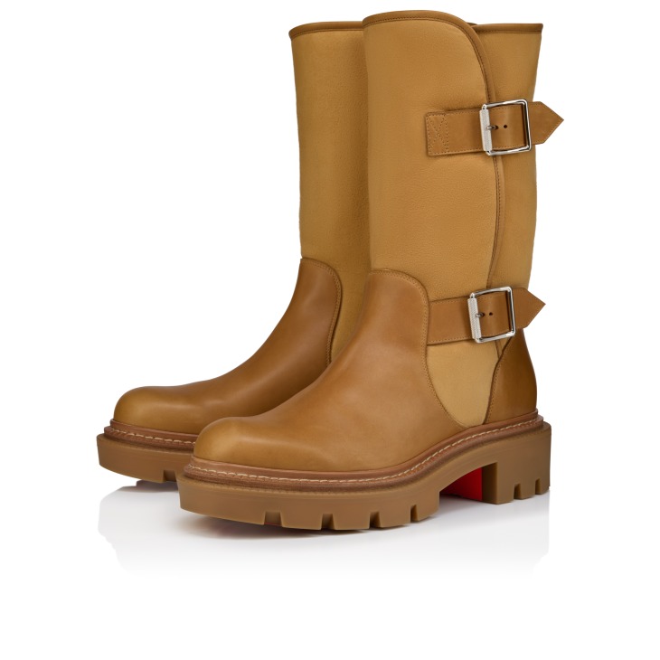 Randy College - Stiefel - Gewachstes Kalbsleder - Terra - Herren