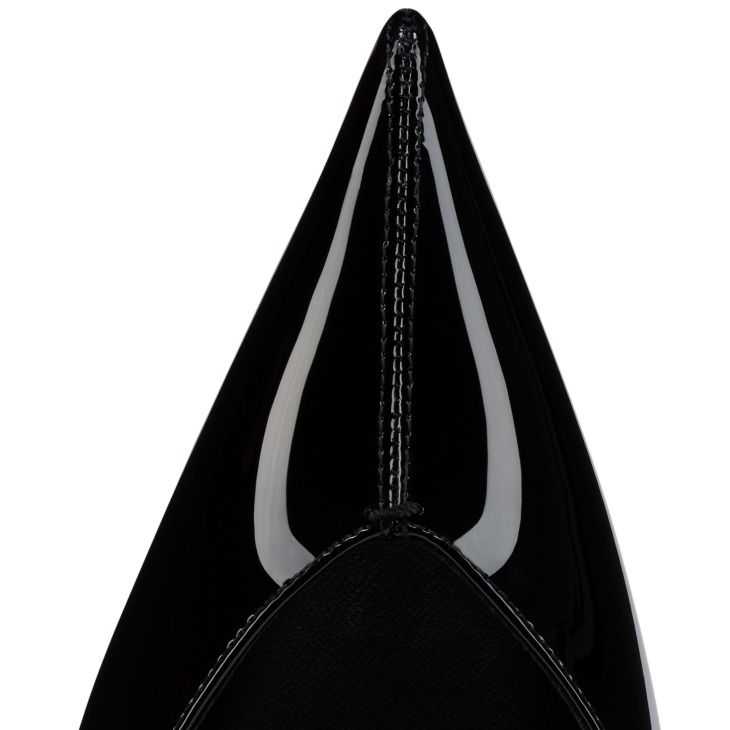 Erozee - 100 mm Strappy pumps - Patent calf leather - Black