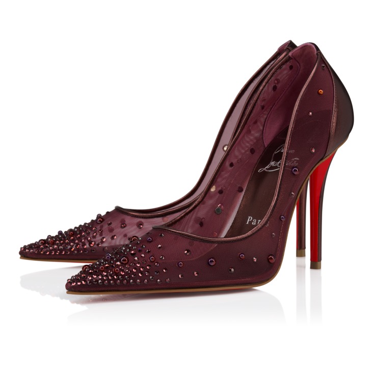 Miss Z Degrastrass Perla - 100 mm Pumps - Mesh, nappa leather and