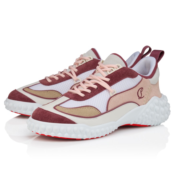 Mara - Sneakers - Crepe satin, lamb nappa leather and mesh
