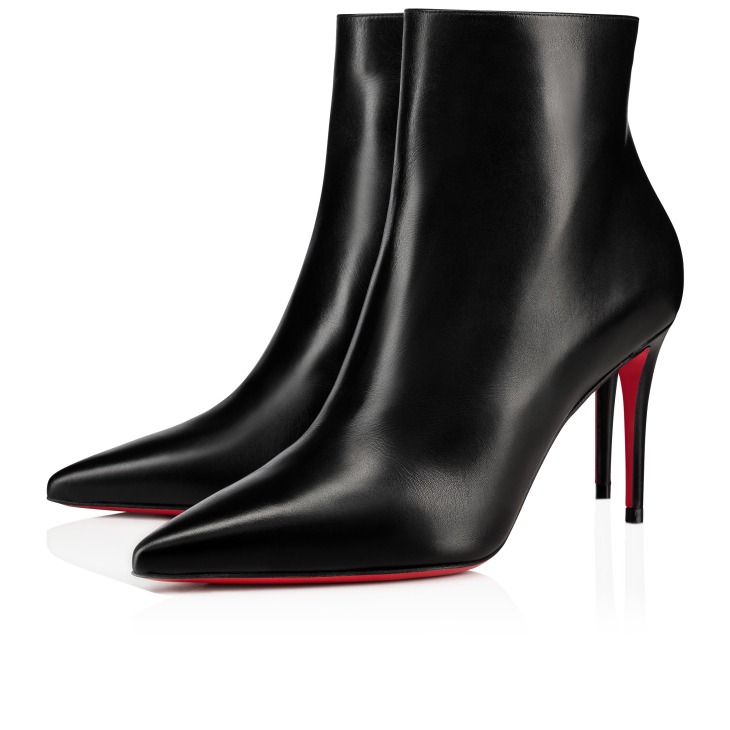 So Kate Booty - 85 mm Low boots - Calf leather - Black - Women