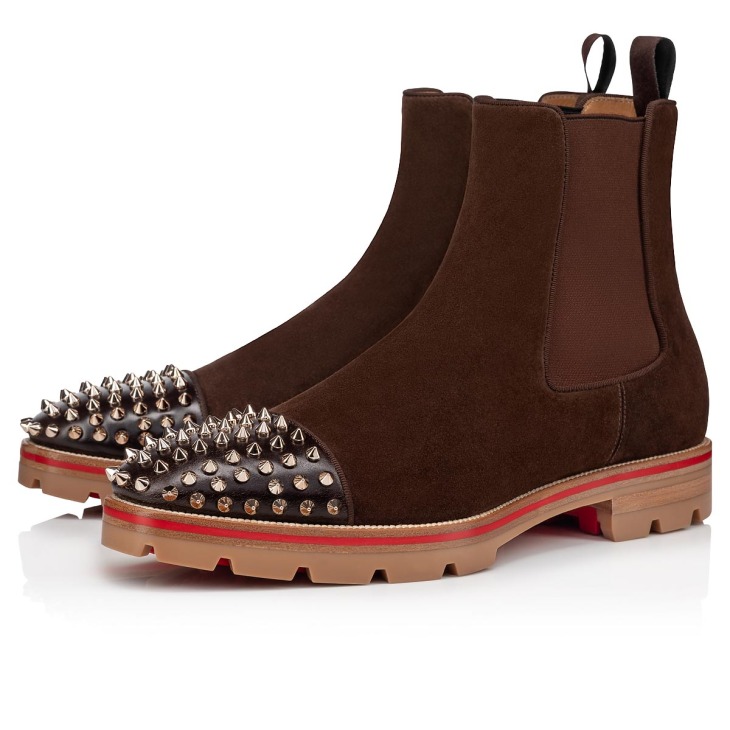 MELON SPIKES VERSION ARABICA COLOMBE METAL VEAU VELOURS Shoes Men Christian Louboutin Czechia