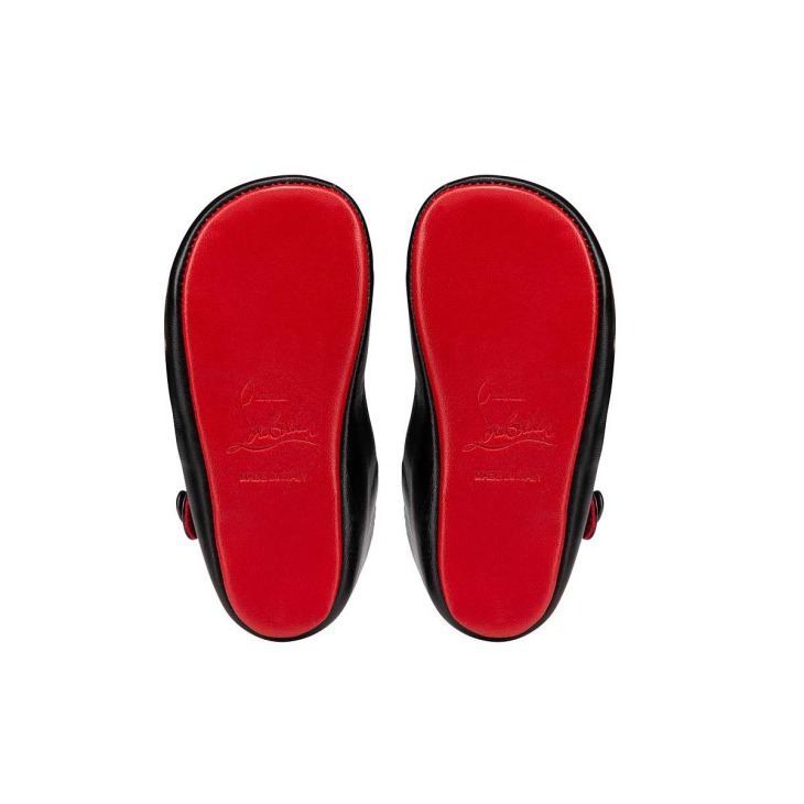 Baby Love Chick Ballerinas Nappa leather Black Baby Christian Louboutin Spain
