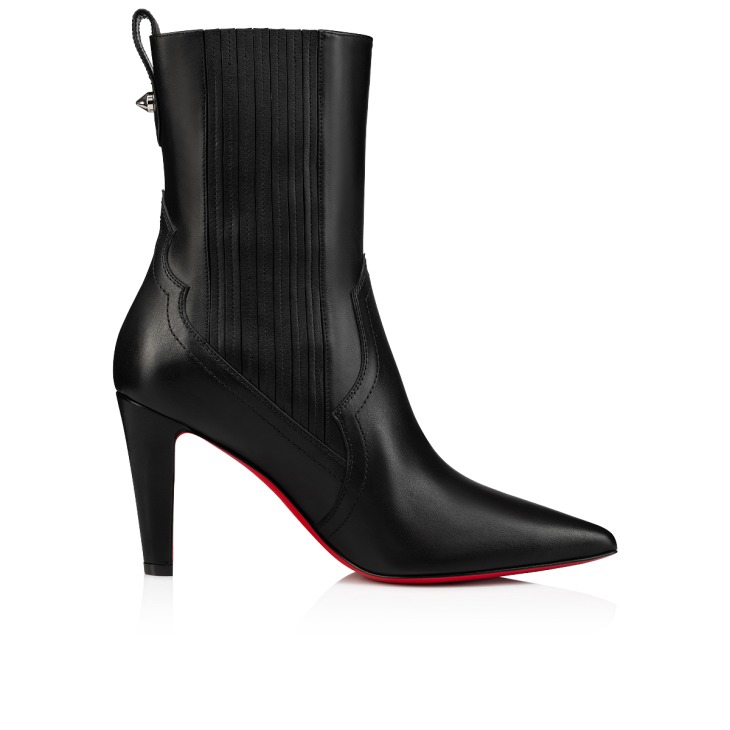 Santigag 85 mm Low boots Calf leather Black Christian Louboutin Italy