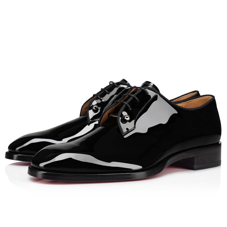 Christian louboutin black patent shoes store