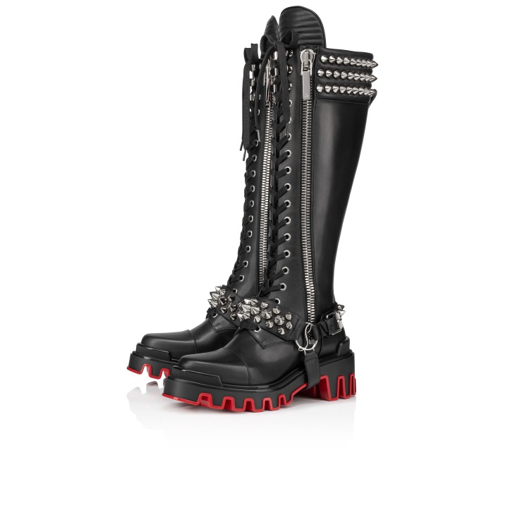 Janetta Botta Boots Calf leather Black Women Christian Louboutin Sweden