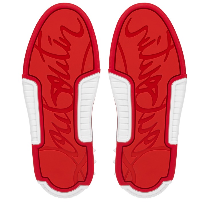 Astroloubi Sneakers Calf leather suede and nappa leather White Men Christian Louboutin United Kingdom