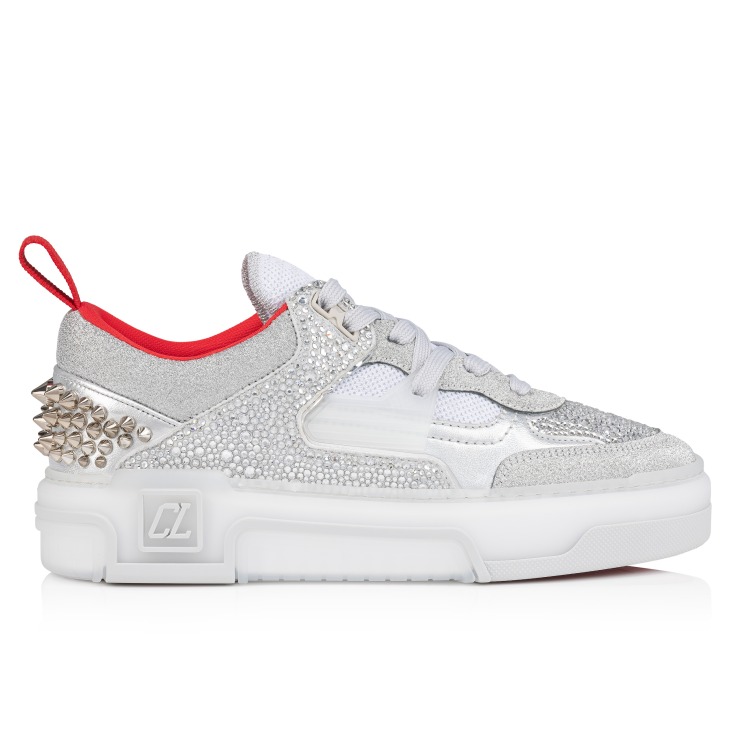 Louboutin sneakers strass top