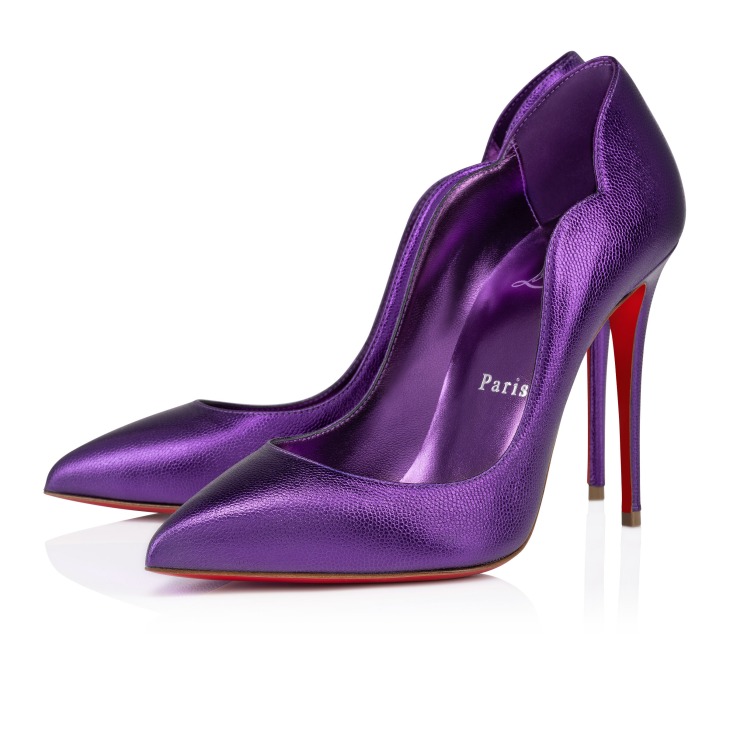 Hot Chick 100 mm Pumps Nappa leather Jacaranda Women Christian Louboutin United Kingdom