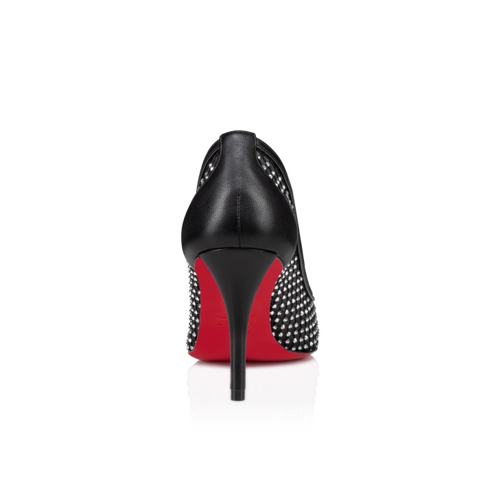 パーティーシューズ Christian Louboutin \"Apostropha Mesh Strass\" pumps Black Apostropha Mesh Strass - 80 mm Pumps - Strass mesh and nappa